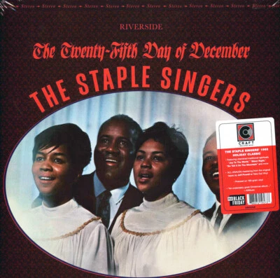 THE STAPLE SINGERS - THE TWENTY-FIFTH DAY OF DECEMBER, 2021 RSD 180G vinyl LP - Image 1 of 2