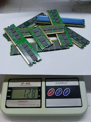 RAM Scarto Recupero Metalli Preziosi RAM per Recupero Oro 128g SDRAM Stock 128g - Imagen 1 de 2