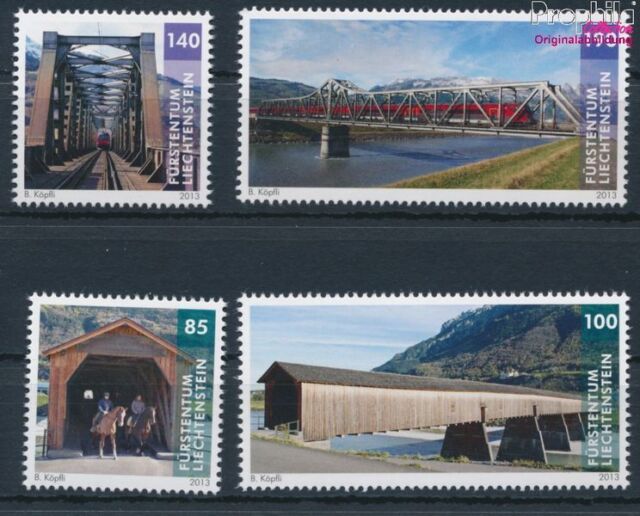 Timbres Liechtenstein 2013 Mi 1671-1674 (complète edition) neuf avec  (10377501