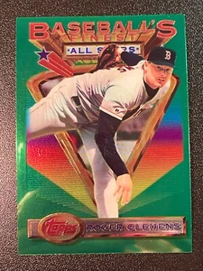 1993 Topps Finest All-Star Roger Clemens #104 Boston Red Sox - Bild 1 von 2