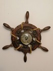 Deko | Vintage | Blickfang | Schiffssteuerrad mit Barometer