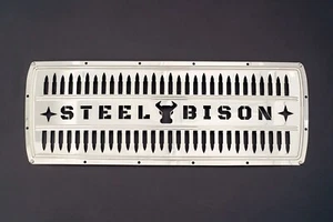 STEEL BISON POLISHED STAINLESS STEEL GRILLE INSERT ONLY BULLETS - Picture 1 of 2