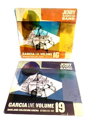 JERRY GARCIA BAND GarciaLive Volume 16 & 19 *SEALED* 11-15-91 and 10-31-92 - Image 1 of 3