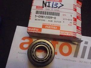 Front outer hub wheel bearing, genuine Isuzu 117 Coupe, 1.8 & 2.0, 5-09812009-0 - Picture 1 of 4