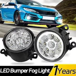 For 2016 2017 2018 2019 2020 2021 Honda Civic H8 Halogen Fog Lights Lamps Pair - Foto 1 di 20