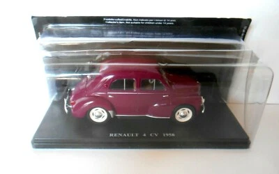 DIE CAST - RENAULT 4 CV 1958 ÉCHELLE 1/24 Usc 34 - Photo 1/2