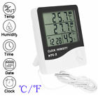 Digital LCD Thermometer Hygrometer Temperature Humidity Meter Moisture Sensor