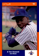 1990 Columbia Mets Postcards Play II #6 Tim Howard Brawley California CA Card