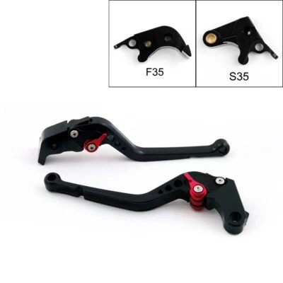 Brake Clutch Levers For Suzuki GSXR600 GSXR750 06-2010 GSXR1000 2005-06 Black #8 Foto 1 de 4