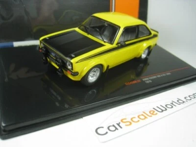 FORD ESCORT RS 1800 MKII 1976 1/43 IXO (YELLOW/BLACK) - Imagen 1 de 3