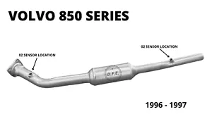 Catalytic Converter for 1996 1997 Volvo 850 2.4L series - Picture 1 of 2
