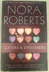complete sc trilogy LOVERS & DREAMERS Nora Roberts DARING HOLDING FINDING  3in1  - Picture 1 of 3
