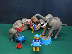 Playmobil Elefanten-Set Zirkus mit Musik-Clown, Papagei u. Zubehör, ohne OVP! - Bild 1 von 5