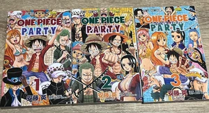 ONE PIECE Comic PARTY 1.2.3 3set Japanese Manga  Luffy Zoro Chopper  Rare Jump - Imagen 1 de 19