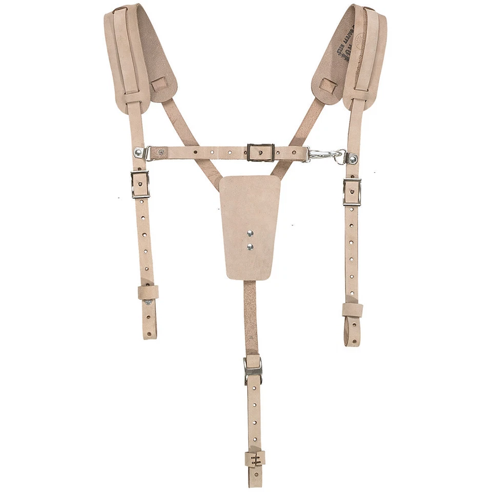 Klein 5413 Soft Leather Work Belt Suspenders  - Image 1 of 1