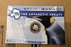 1 Pobjoy British Antarctic Territory The Antarctic Treaty penguin coin