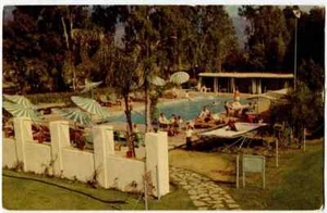 Pool, Ojai Valley Inn, Ojai, Ventura Co CA California 50er Jahre - Bild 1 von 1