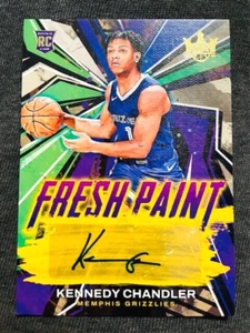 2022-23 Panini Court Kings Kennedy Chandler Rookie RC Auto Autograph /199 Rare - Bild 1 von 2
