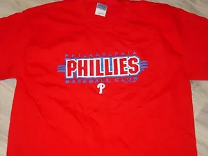 Official MLB Philadelphia PHILLIES Baseball T-Shirt NEW sz..... XLarge XL - Picture 1 of 4