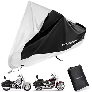 Motorcycle Motorbike Cover Outdoor For Harley Davidson Heritage Softail Classic - Picture 1 of 12