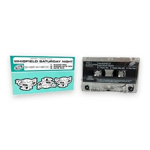WHIGFIELD - SATURDAY NIGHT 1994 UK CASSINGLE CARD SLEEVE Card SLIP-CASE Promo - Picture 1 of 12