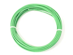 AUTOMOTIVE WIRE 18 AWG HIGH TEMP GXL STRANDED WIRE LIGHT GREEN 25 FT MADE IN USA - Picture 1 of 1