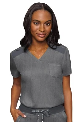 Med Couture Touch V 领磨砂上衣 | 7448 — 第 1/3 张图片