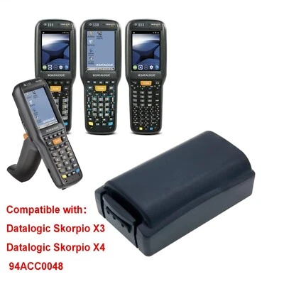 94ACC0048 Datalogic Battery for Datalogic Skorpio X3 X4,94ACC0046 BT-0016