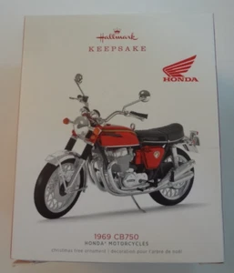 Hallmark 2018 1969 CB750 Honda Motorcycles Christbaumschmuck Metall Neu in OVP - Bild 1 von 4