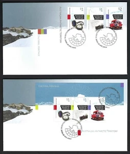 2017 AAT SG#276/79 Cultural Heritage set of 3 + MS FDC pair - Foto 1 di 1