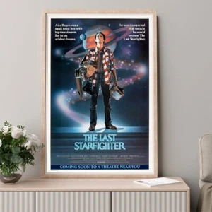 Póster de la película The Last Starfighter 1984 película decoración de pared arte impresión póster de lienzo - Imagen 1 de 5