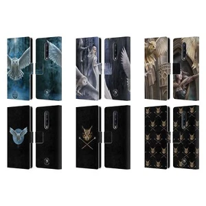 OFFICIAL ANNE STOKES OWLS LEATHER BOOK WALLET CASE COVER FOR ONEPLUS PHONES - Picture 1 of 12