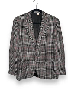 Hickey-freeman Nordstrom houndstooth blazer Canterbury Collection wool Size 36R - Picture 1 of 7