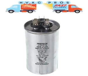 Rheem Ruud Protech Capacitor 5 + 45 uf 440 43-25133-16 - Picture 1 of 2