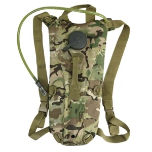 Kombat Aqua Bladder Hydration Pack 2L Multi Terrain Camouflage - Picture 1 of 2