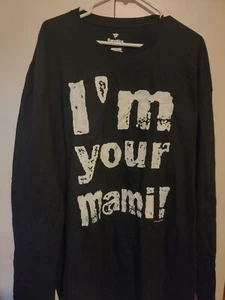 Rhea Ripley I'm Your Mami WWE Fanatics Long Sleeve T-Shirt Size 3XL NWOT - Picture 1 of 4