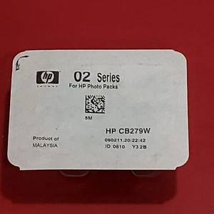 HP 02 Series CB279W Schwarz Tintenpatrone für HP Photo Packs Neu Factory Sealed - Bild 1 von 2
