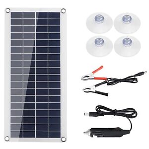 Multi purpose Solar Panel Charger for Boat RV and Car Battery Maintenance