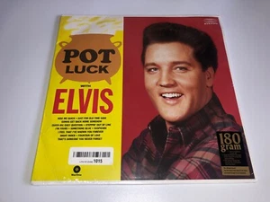 Pot Luck With Elvis 180G Limited Edition Audiophile Vinyl Sealed DAMAGED SLEEVE - Picture 1 of 2