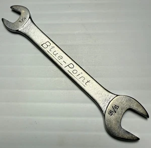 Vintage 1963 Blue Point Tools J-1620 - 1/4" x 5/16" Open End Wrench USA Tool - Picture 1 of 12