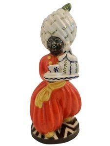 Ceramic figurine-HELENA JOHNOVA (1884-1962), Oriental with turban and tray - Picture 1 of 12