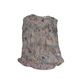 DR2 Top Womens Size S Small Short Sleeve Top blue - Picture 1 of 5