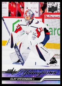 Clay Stevenson 2023-24 Upper Deck Deluxe #/250 SN,RC Washington Capitals - Picture 1 of 2