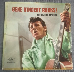Gene Vincent Rocks! LP (Capitol T 970) Rainbow Label PLAYED - Picture 1 of 4