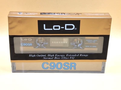 Cinta de casete de audio en blanco HITACHI LO-D C90SR (sellada) ¡NUEVA DE STOCK! Nuevo Foto 1 de 4