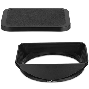 Haoge Bayonet Square Metal Lens Hood Shade with Cap for Sony FE 24-50mm F2.8 G P - Picture 1 of 9
