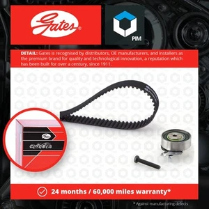 Timing Belt Kit fits OPEL ASTRA F, G 1.4 1.6 91 to 05 Set Gates 1606368 1606369 - Picture 1 of 3