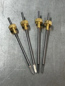 "CANTIDAD 1 NUEVO GRABADOR HERMES MARCA CORTADOR DE CARBURO SÓLIDO 1/8"" CON PERILLA PUNTA DE 0,005""" - Imagen 1 de 6