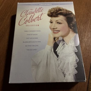 The Claudette Colbert Collection 6 Movies DVD 2009 3-Disc Set Universal Series  - Imagen 1 de 4