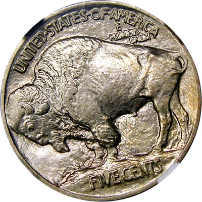 1913 5C NGC MS65 TYPE 1 BUFFALO "MINT ERROR" ~ EXCEPTIONAL PQ GEM! - Image 1 of 4